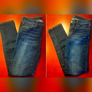 Joe's Jeans Mid-Rise Skinny/Petite Fit, Mardi-2 Wash, Size 26P